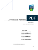 Automobile Industry Analysis-libre