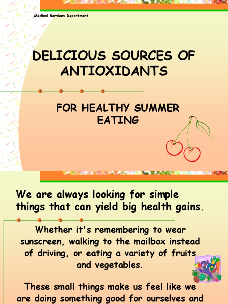 Antioxidants Antioxidant Juice