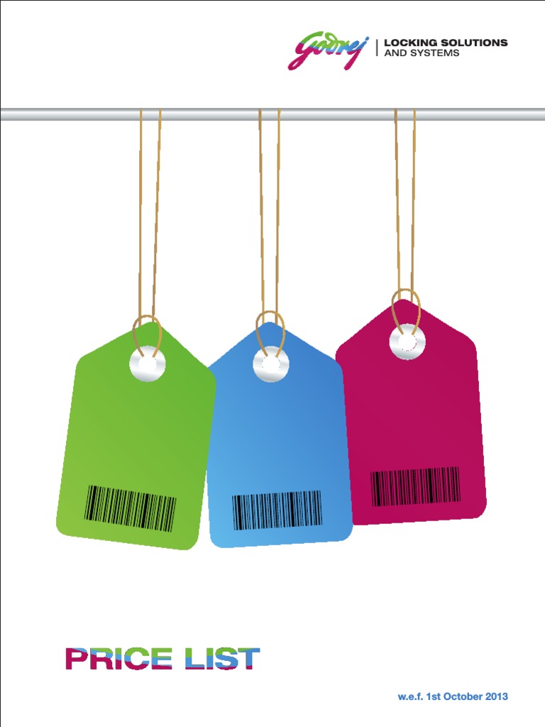 Godrej Locking Solutions Price List | PDF | Door | Physical Security