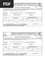 Request Form for Editing Registration Detail