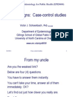 Study Designs: Case-Control Studies