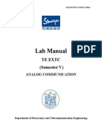 Lab Manual: Te Extc (Semester V)