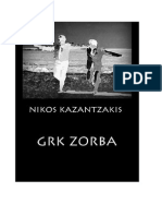 Nikos Kazantzakis - GRK Zorba