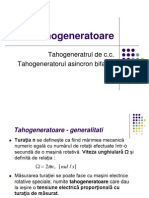 C4. Tahogeneratoare