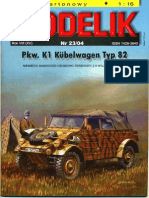 (Modelik 2004 23) - Pkw.K1 Kuebelwagen Typ 82