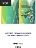 Compendium of Environment Statistics Malaysia 2013