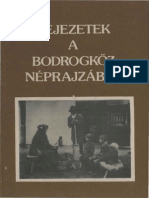 Fejezetek A Bodrogköz Néprajzából