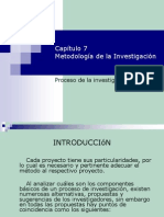 Metodología de La Investigación