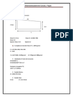 1.4 Predimensionamiento (Losas y Viga)