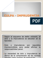 Culpa - Imprudencia