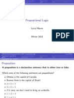 Propositional Logic-Lucia Moura