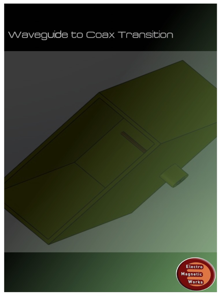 Coaxial To Waveguide Pdf – coaxial_waveguide_coupling.fm – BTMPSP