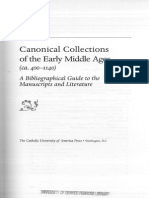 Collectio Avellana - Bibliography (Canonical Collections - Lotte Kéry)