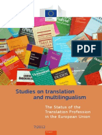 The Status of the Translation Profession in the European Union