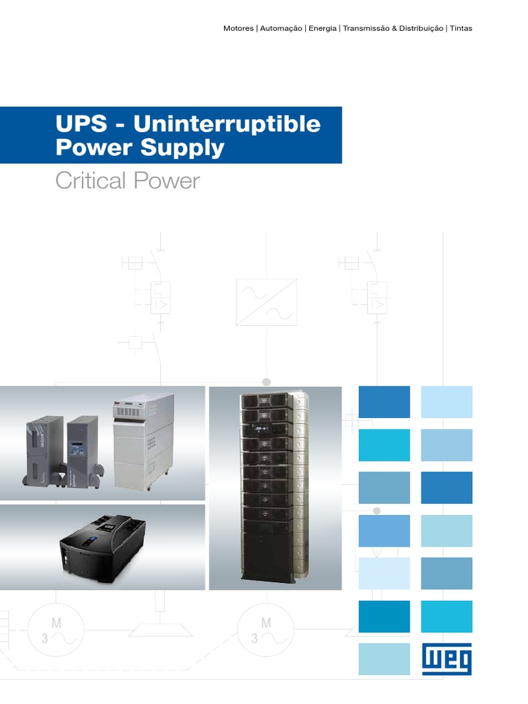 WEG Ups Uninterruptible Power Supply 50030514 Catalogo Portugues BR