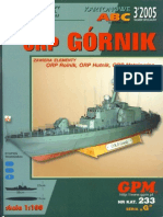 (Papermodels@Emule) (GPM 233) - Missile Corvette ORP Gornik