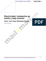 Electricidad Instalacion Media Baja Tension 25617