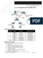 DHCP y NAT