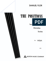 Flor The Positions (Viola Metode)