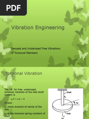 Vibration Engineering Physical Quantities Mechanics
