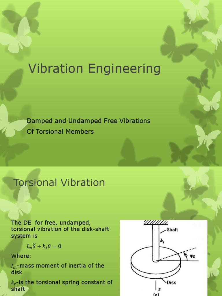 Torsional Vibration Analysis and Examples | PDF | Physical Quantities ...