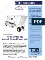 Aircraft Ground Power Unit Specs