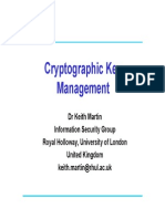 Cryptography and Key Mangement001