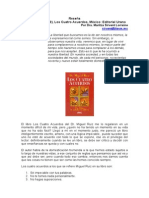 1 1.-Reseña Los Cuatro Acuerdos - DR Miguel Ruiz