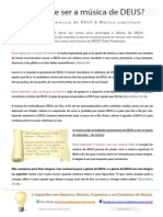 ARTIGO - Como Deve Ser A Música de DEUS PDF