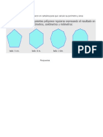 Calcular Perimetros - Areasfiguras Geometricas