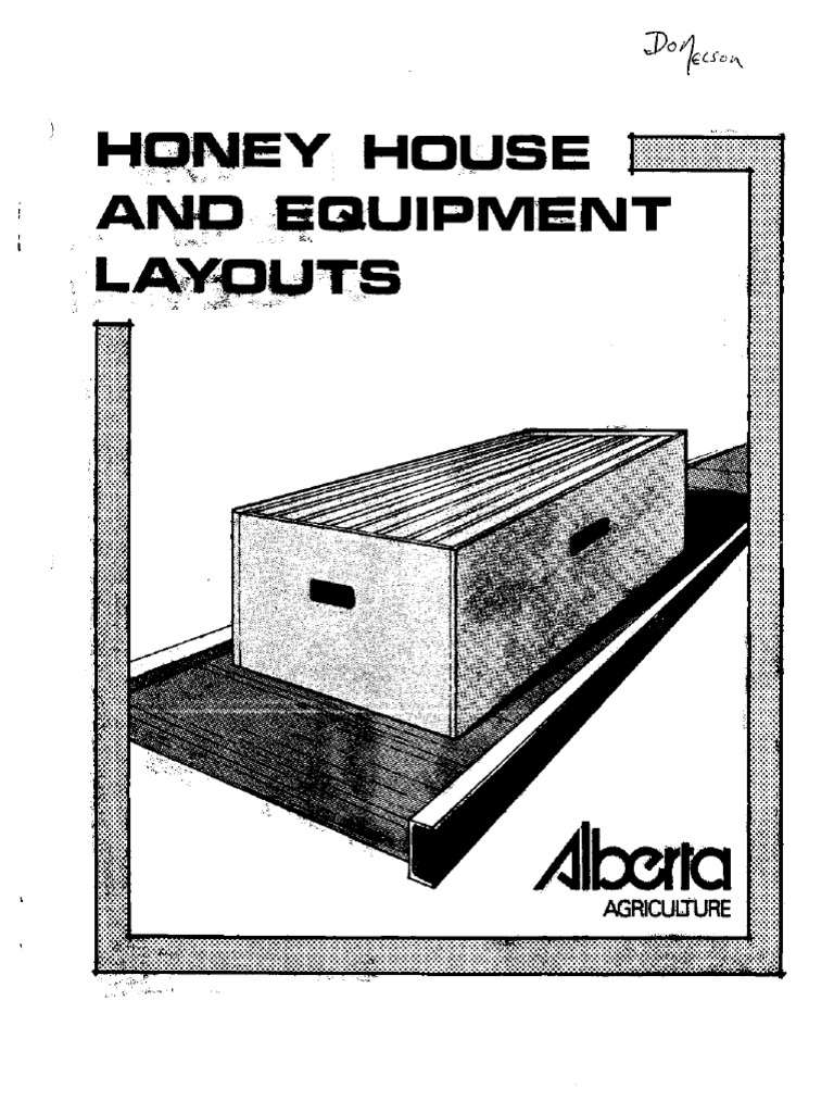 Honey House and Equipment Layouts PDF Beehive Hvac