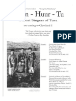 Huun Huur Tu-Throat Singers of Tuva