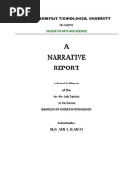 Download A Narrative Report of Ojt by Jabene Mae Corsino SN232736095 doc pdf