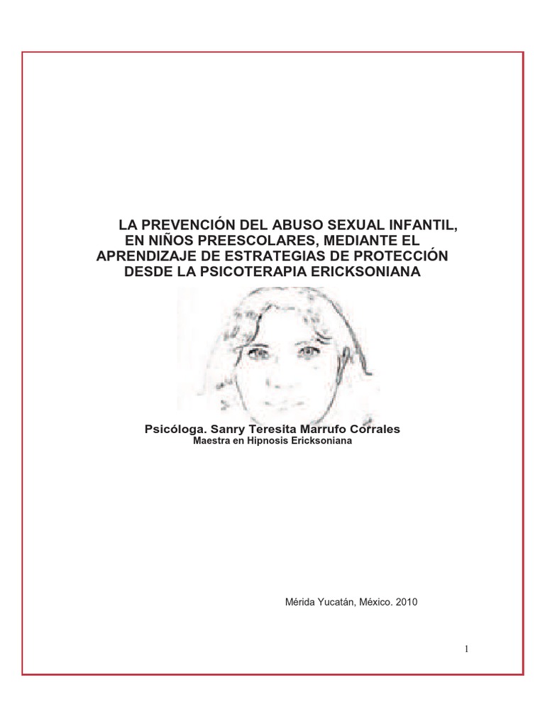 La Prevencion Del Abuso Sexual Infantil | PDF | Abuso infantil | Adultos