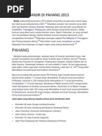 Kesan Banjir