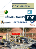 Bloque San Antonio - Planta de procesamiento de gas Sábalo