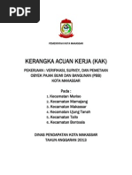 Download KAK VERIFIKASI SURVEY PBB 2013 by yusronhilmy2491 SN232739050 doc pdf