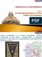 Indian Polity Topic 1 Outstanding Features