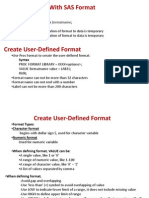 Enhance Report With SAS Format: Syntax