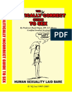 The POLITICALLY in CORRECT Guide To SEX