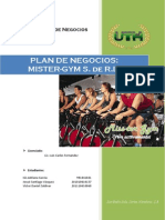 Plan de Negocios - Misster Gym