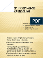 Tahap-Tahap Dalam Kaunseling