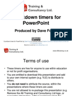 Improved Powerpoint Timers
