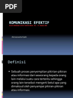 Download Komunikasi Efektif by gbu04 SN23274770 doc pdf