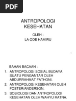 Antropologi Kesehatan