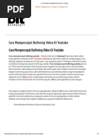 Download Cara Mempercepat Buffering Video Di Youtube by rocket SN232751362 doc pdf