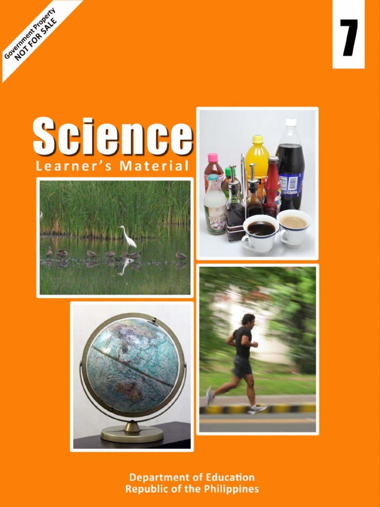 k to 12 science grade 7 learners material module
