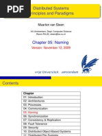 Distributed Systems Principles and Paradigms: Chapter 05: Naming