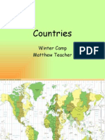 Countries: Winter Camp Matthew Teacher