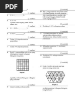 Soalan Kuiz Matematik Tahun 5